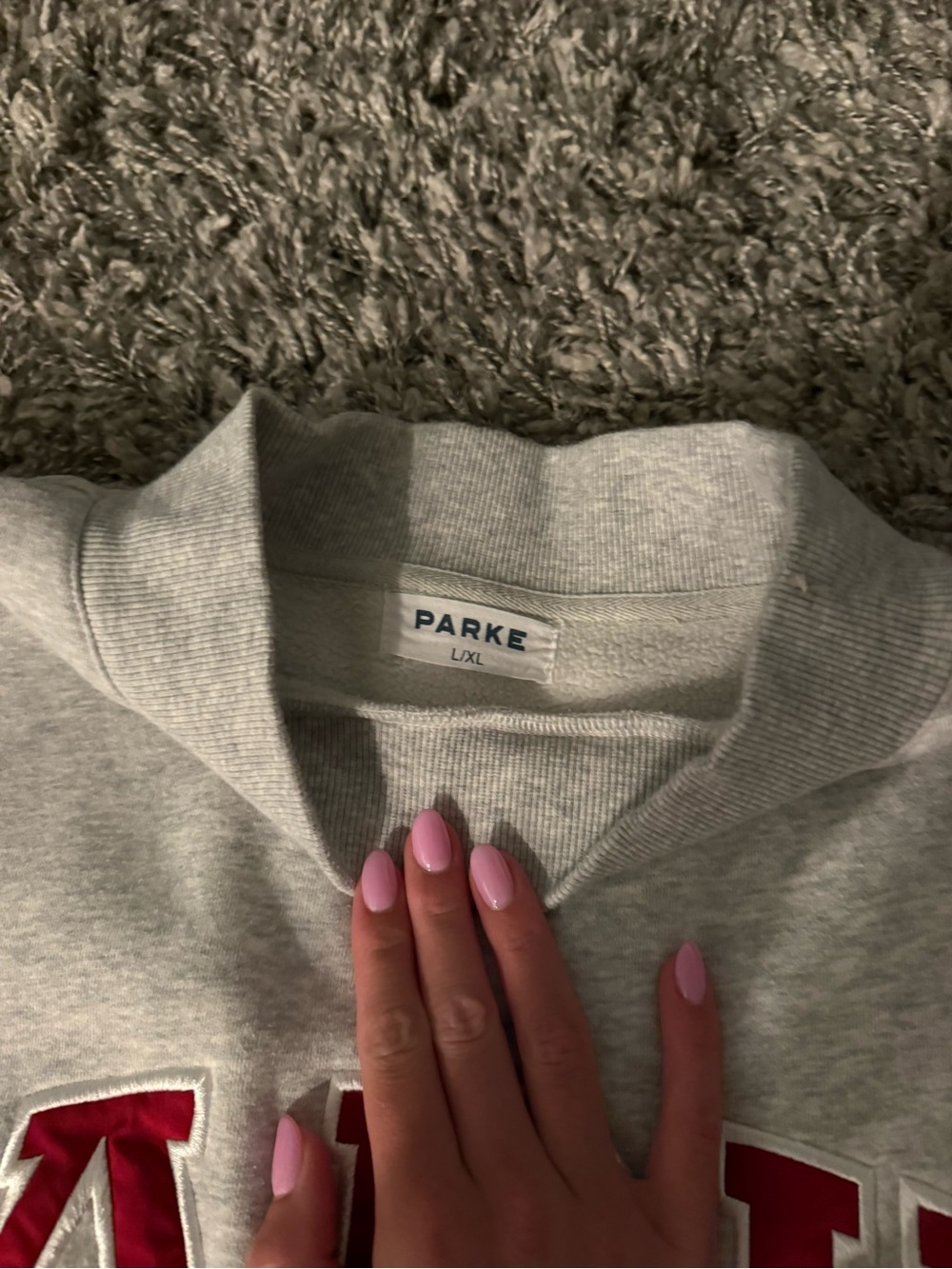 PARKE Valentine’s Day mock neck - Picture 4 of 6